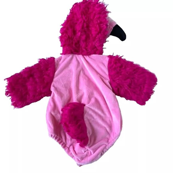 Pottery Barn Kids 12-24m Toddler Baby pink Flamingo Halloween Costume Bodysuit - Picture 6 of 9